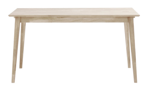 FILIPPA Dining Table 140CM/240CM – Whitewash top and legs / 140CM Standard Table – 1