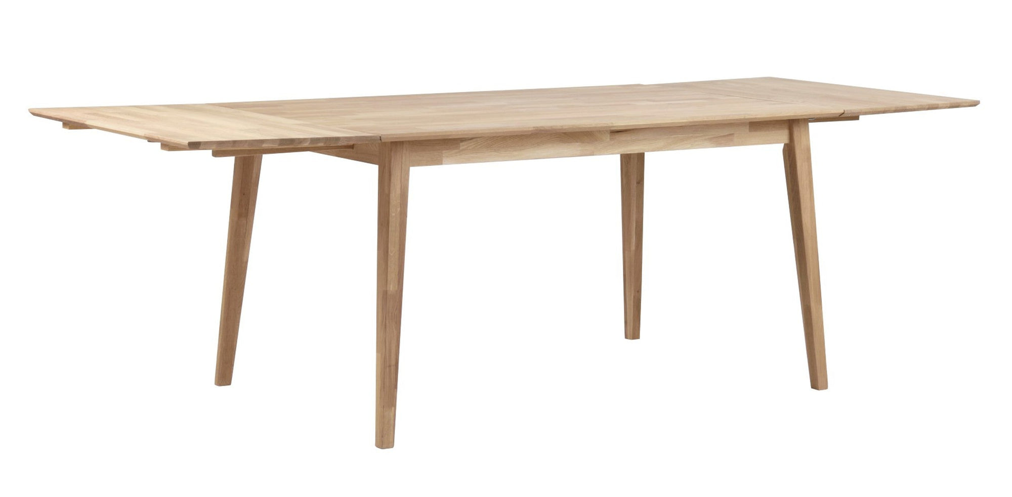 FILIPPA Dining Table 140CM/240CM – Whitewash top and legs / 140CM Standard Table – 6
