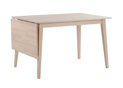 FILIPPA Drop Leaf Table 80CM & 120CM – Whitewashed oak top/whitewashed oak legs / Large 120CM – 7