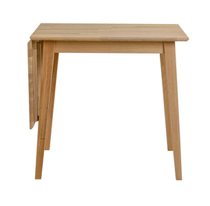 FILIPPA Drop Leaf Table 80CM & 120CM – Oak top/oak legs / Medium 80CM – 1