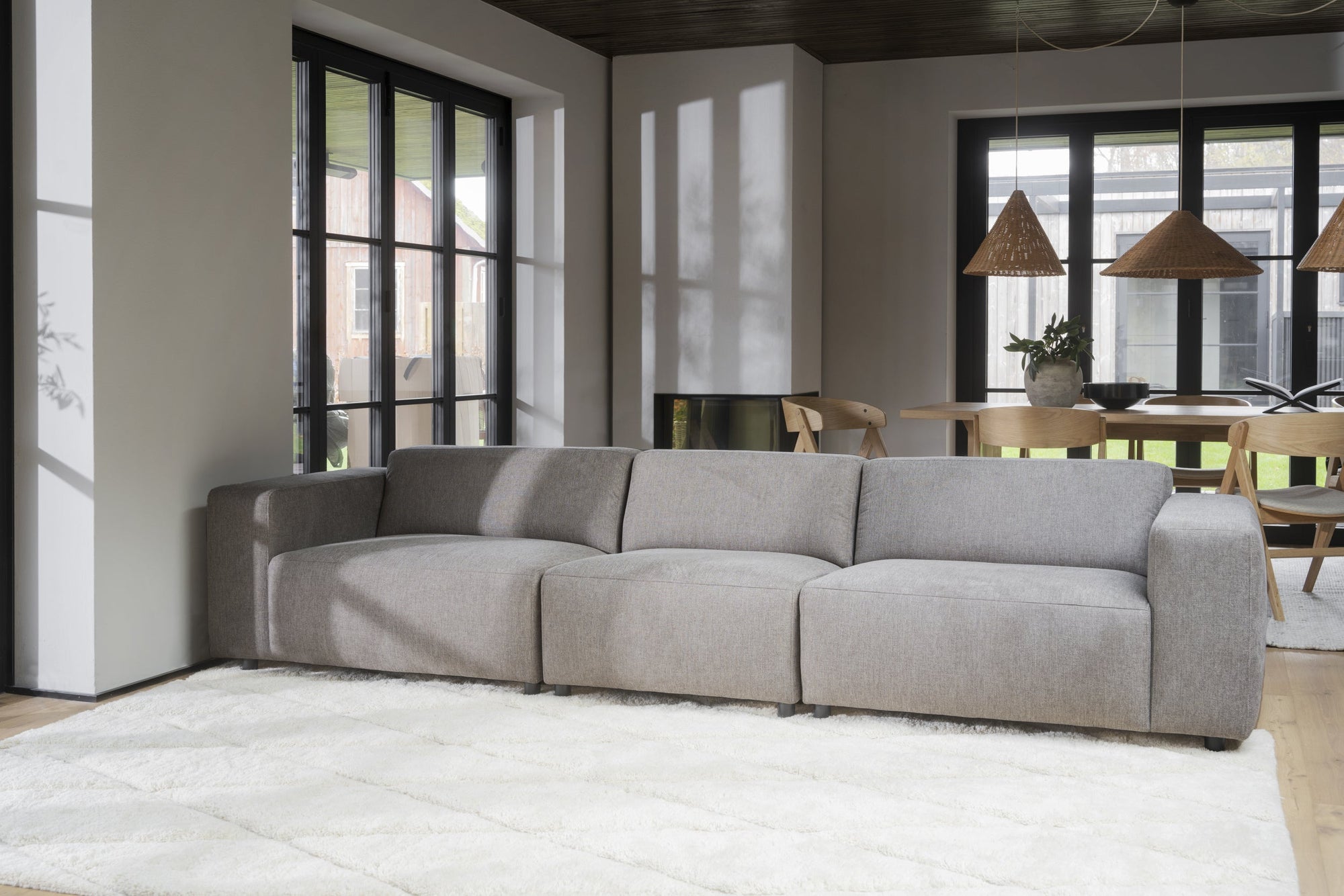 Willard 4-Seater Modular Sofa – Beige – 2