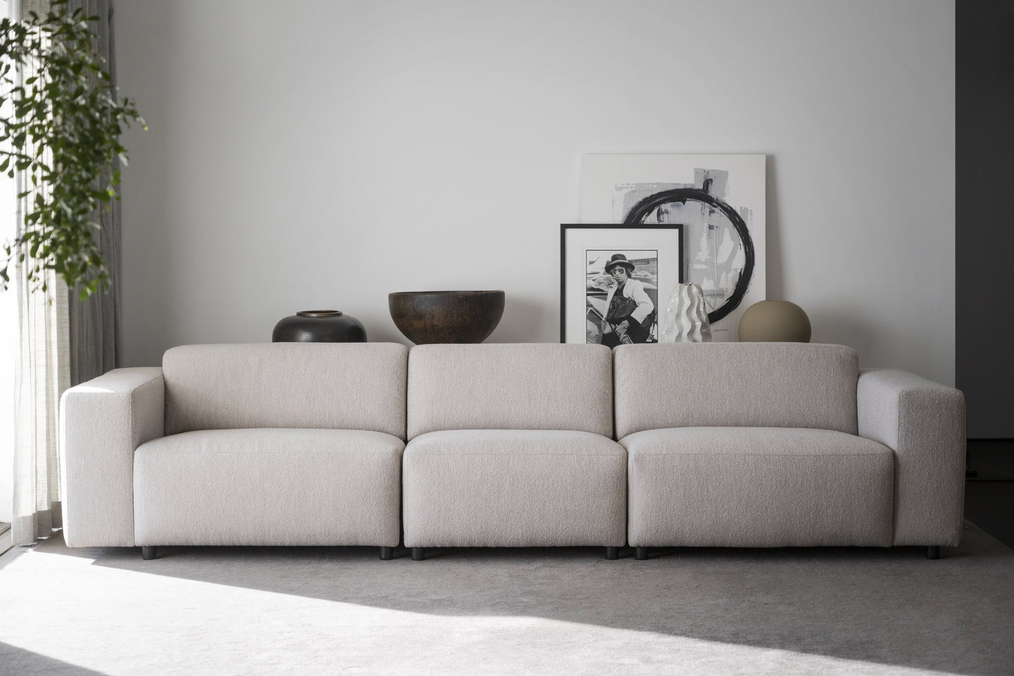 Willard 4-Seater Modular Sofa – Light Beige – 2