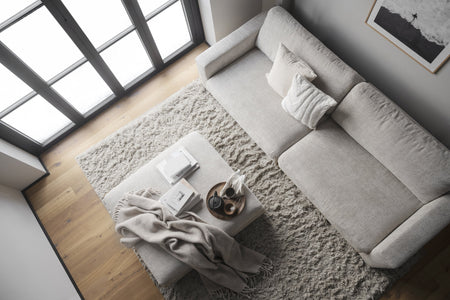 Duncan Footstool – Light Grey – 4