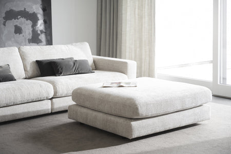 Duncan Footstool – Light Grey – 6
