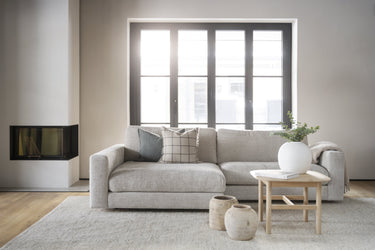 Duncan 3-Seater Sofa with Chaise Longue – Left / Light Grey – 3