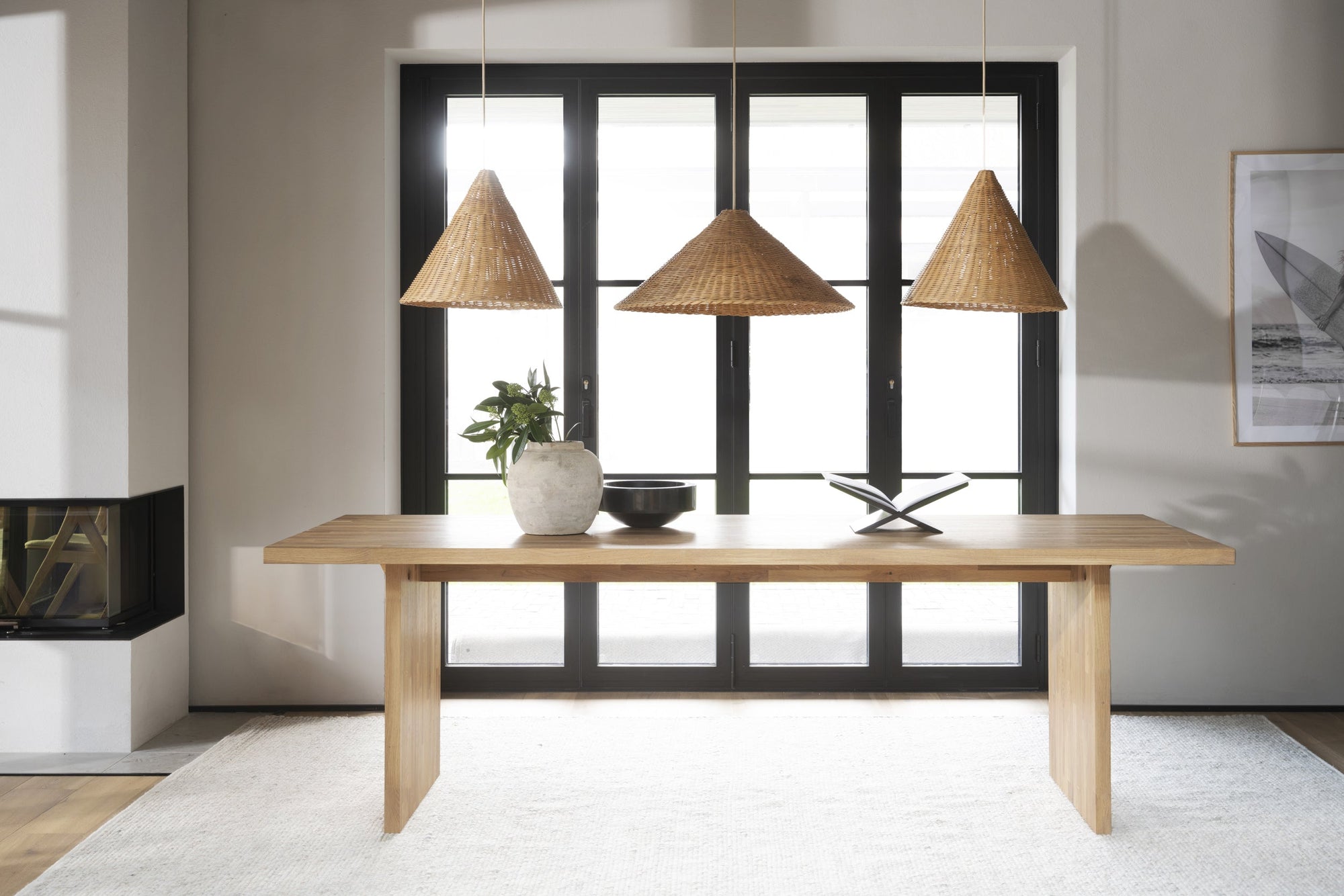 Emmett Dining Table 240 x 95 cm – Natural Oak – 3