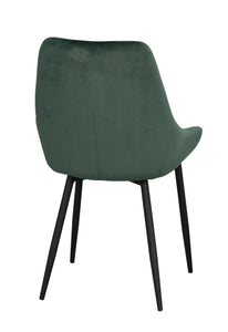 SIERRA Velvet Set of 2 Chairs – Green Velvet – 4