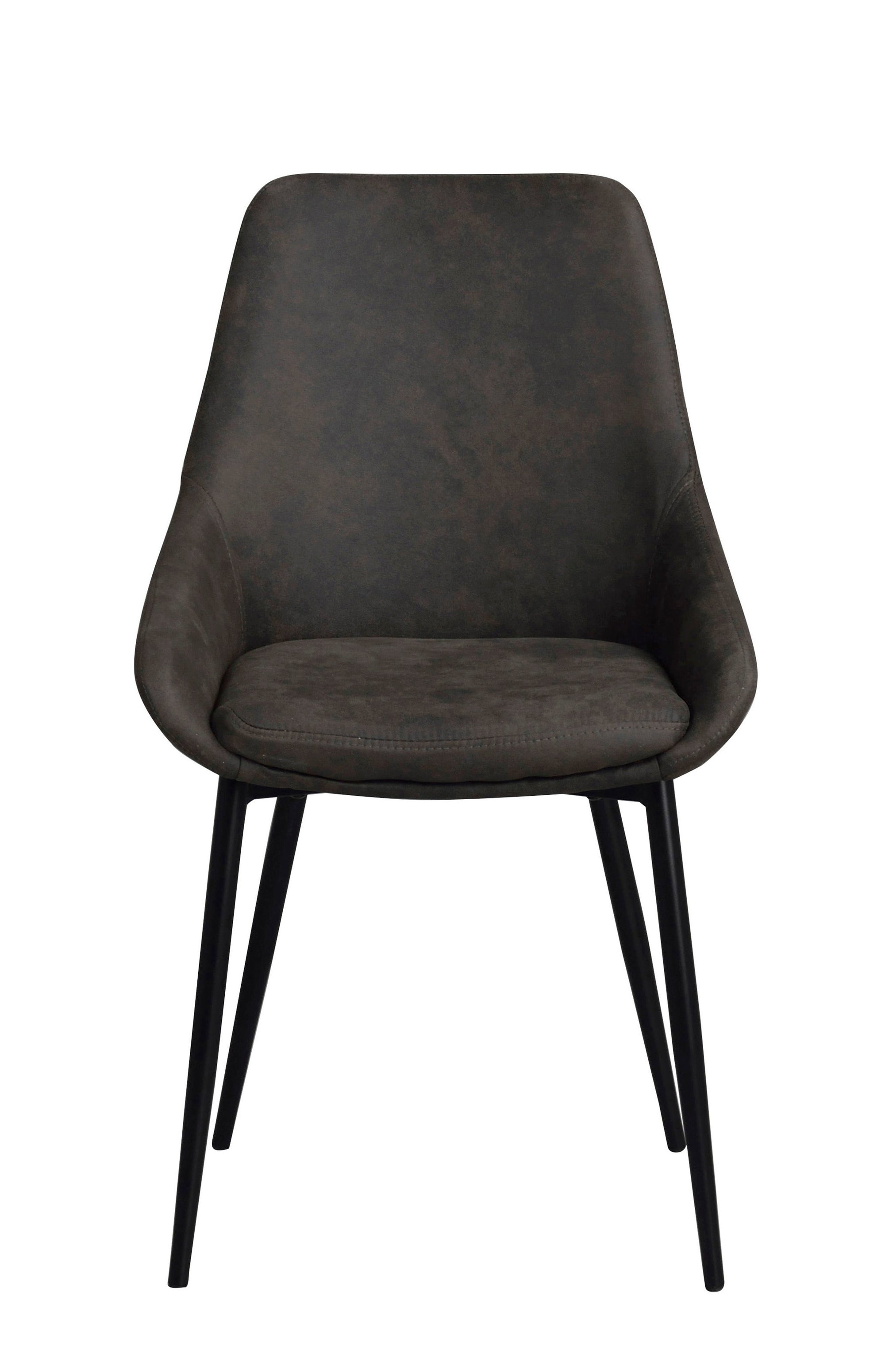 SIERRA Set of 2 Chairs – Dark grey/black – 1