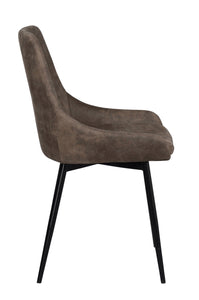 SIERRA Set of 2 Chairs – Beige/black – 7