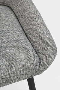 SIERRA Fabric Set of 2 Chairs – Grey – 7