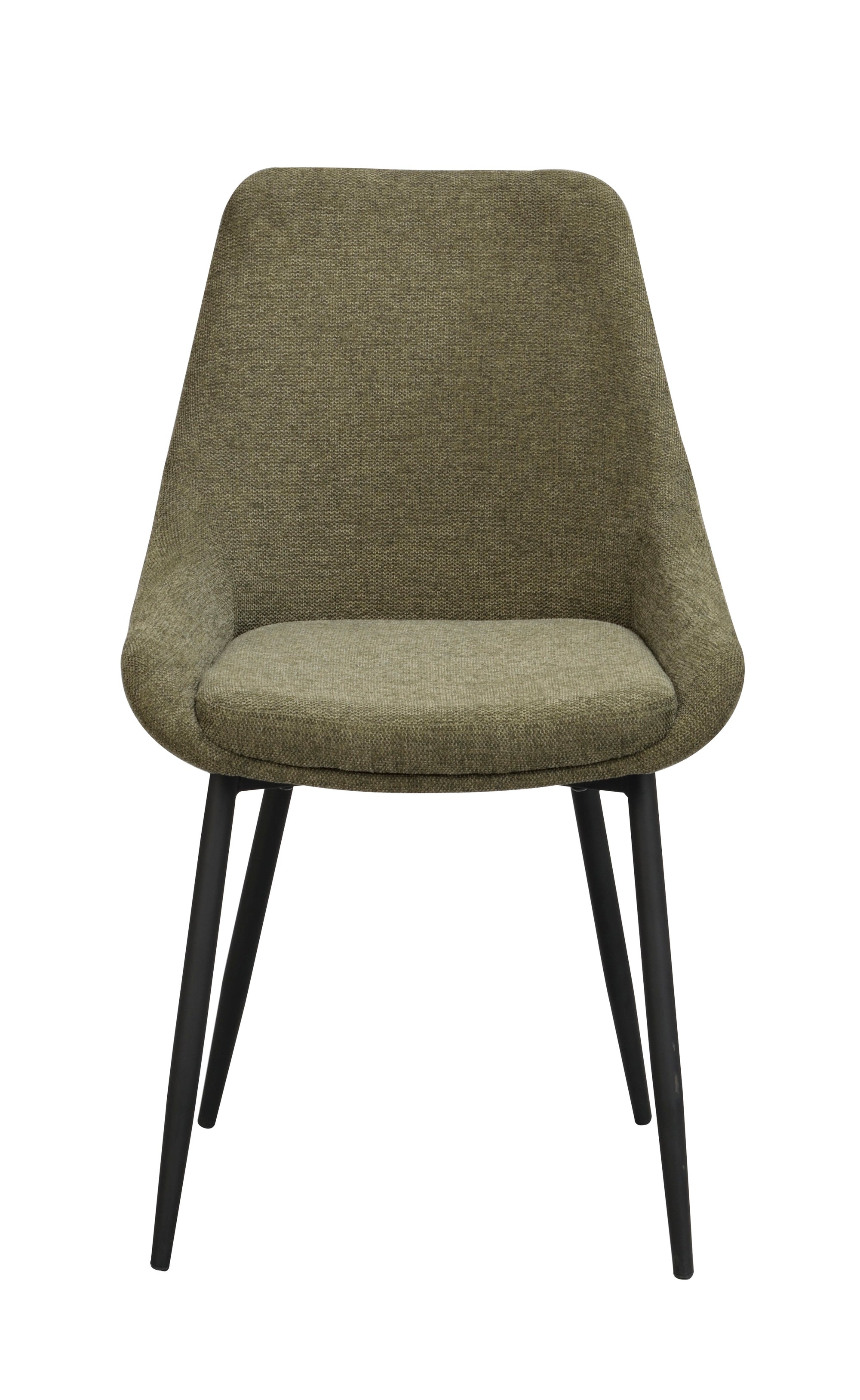 SIERRA Fabric Set of 2 Chairs – Green – 1