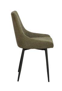 SIERRA Fabric Set of 2 Chairs – Green – 6