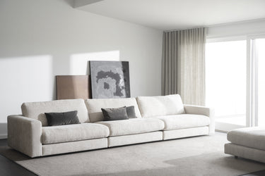 Duncan 1.5-Seater Middle Module – Light Grey – 2