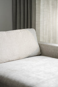 Duncan 1.5-Seater Chaise Longue – Right / Light Grey – 3