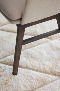 Windham Dining Armchair (Set of 2) – Beige / Brown Oak – 3