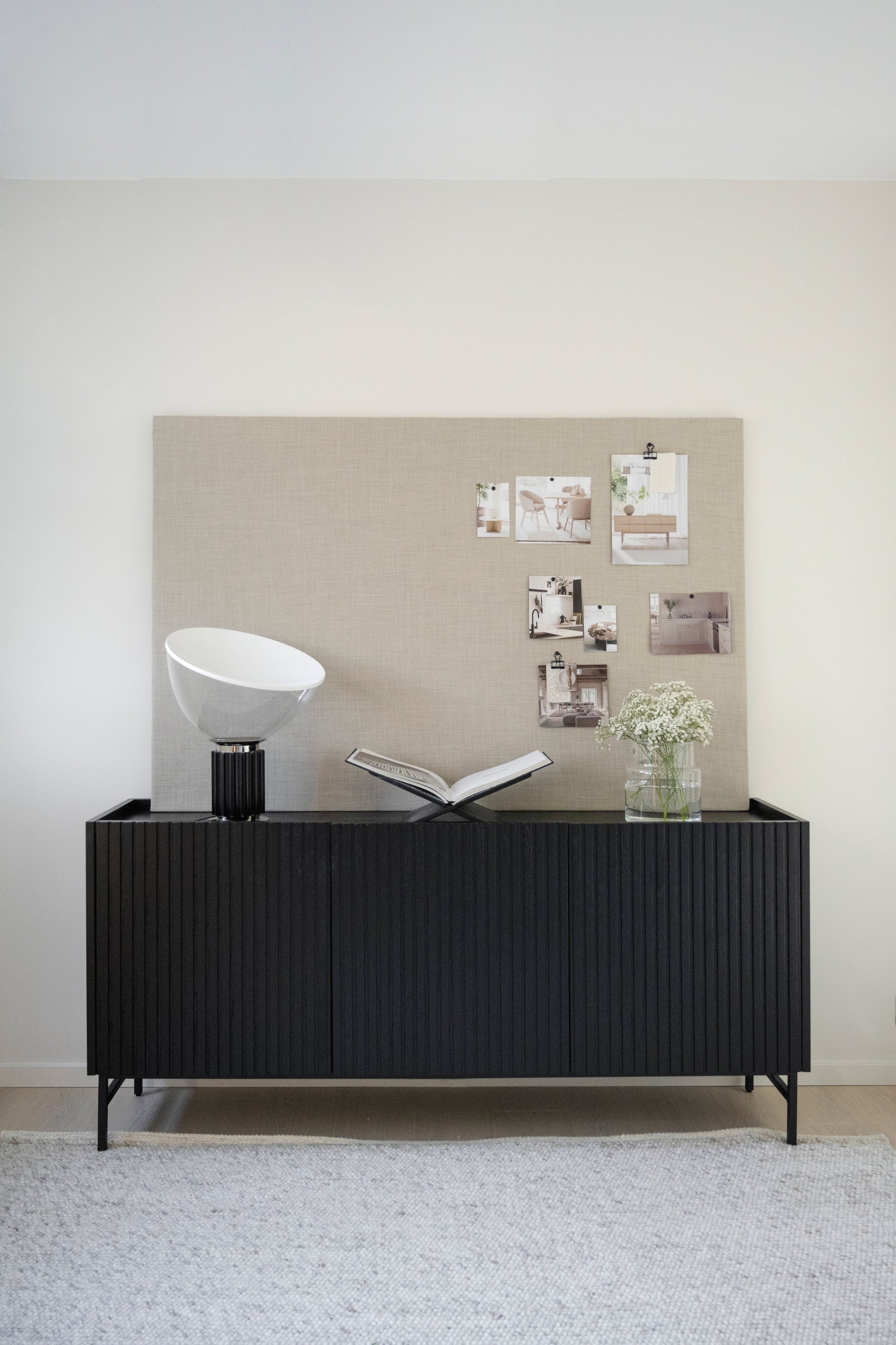 HALIFAX Sideboard 160 CM – Black/Black Legs – 2