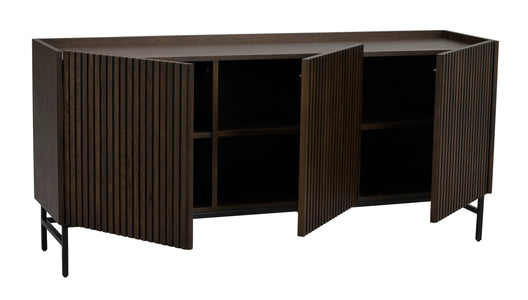 HALIFAX Sideboard 160 CM – Brown/Black Legs – 11