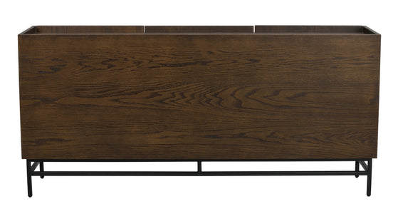 HALIFAX Sideboard 160 CM – Brown/Black Legs – 12