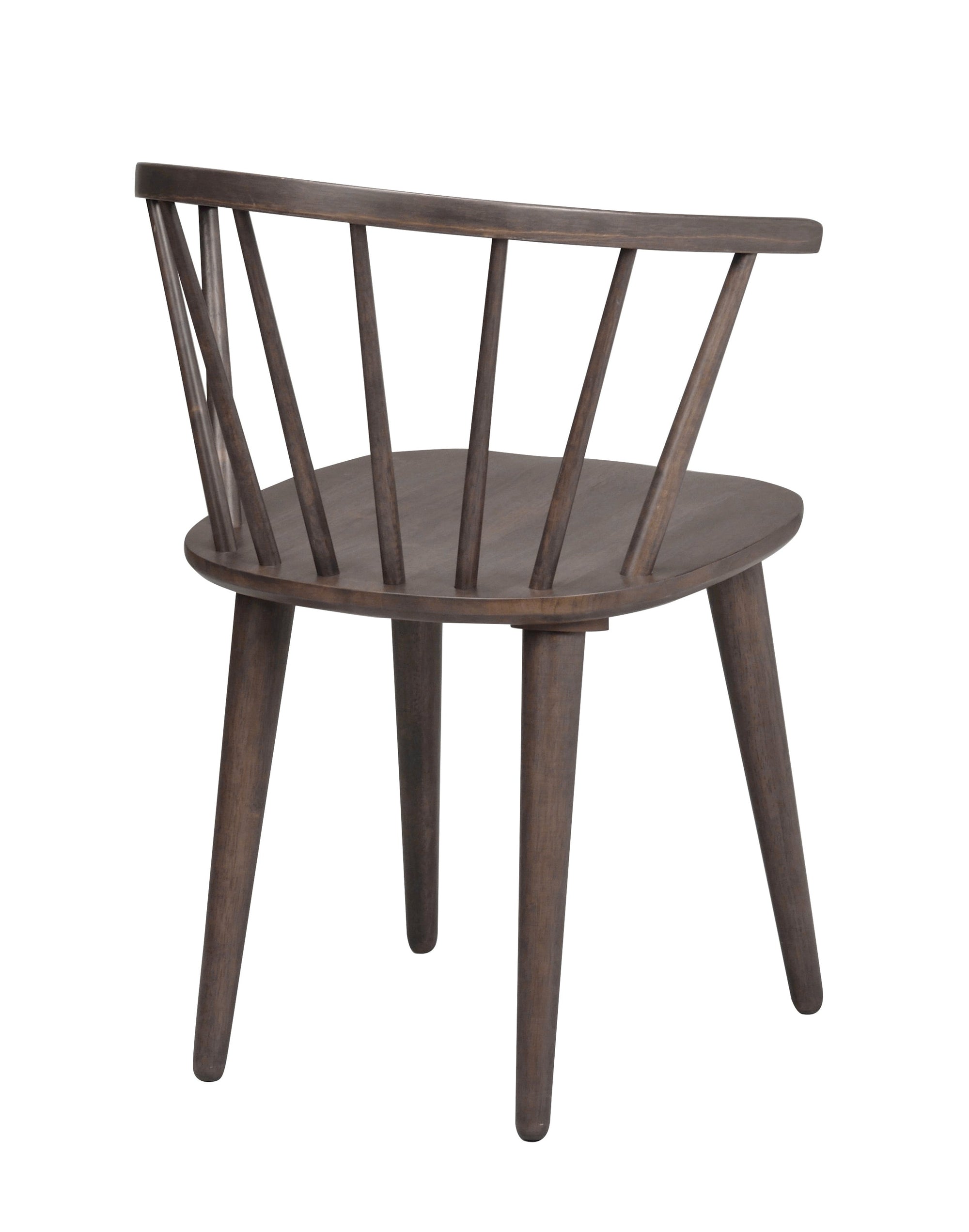 CARMEN Set of 2 Chairs – 2 Brown Chairs – 8