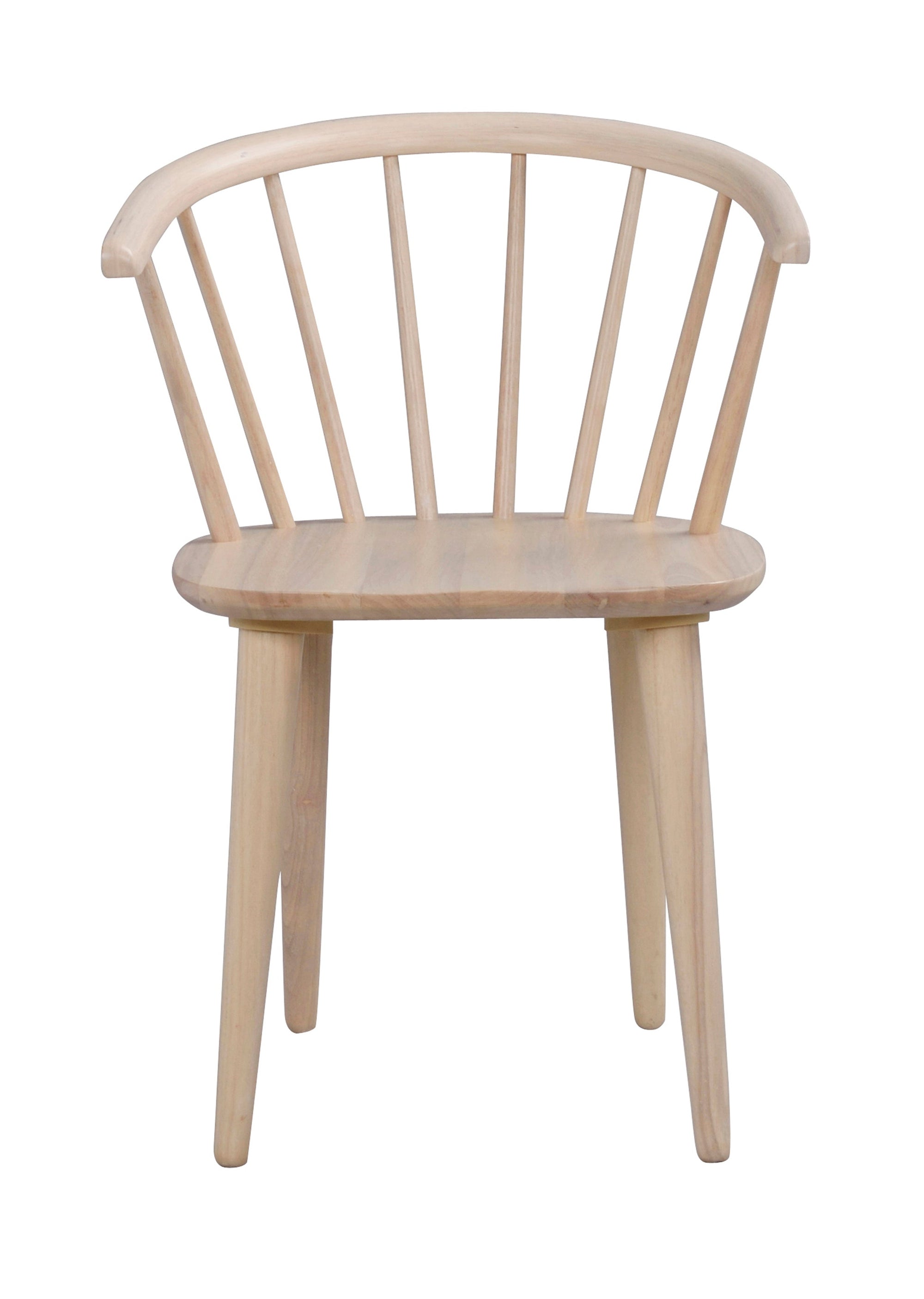 CARMEN Set of 2 Chairs – 2 Whitewashed Oak Chairs – 5