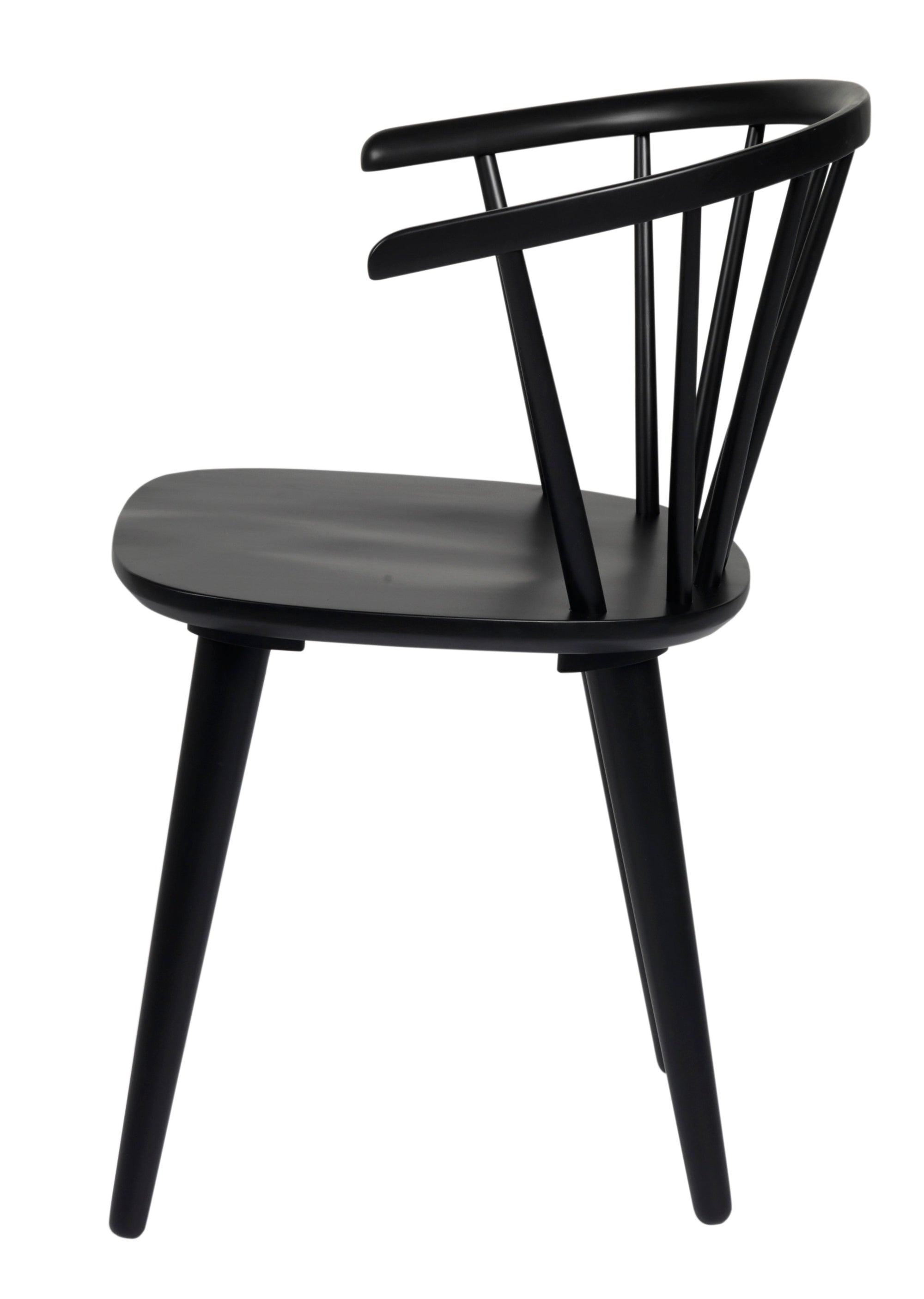 CARMEN Set of 2 Chairs – 2 Black Chairs – 6