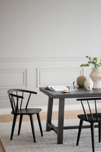 CARMEN Set of 2 Chairs – 2 Black Chairs – 3