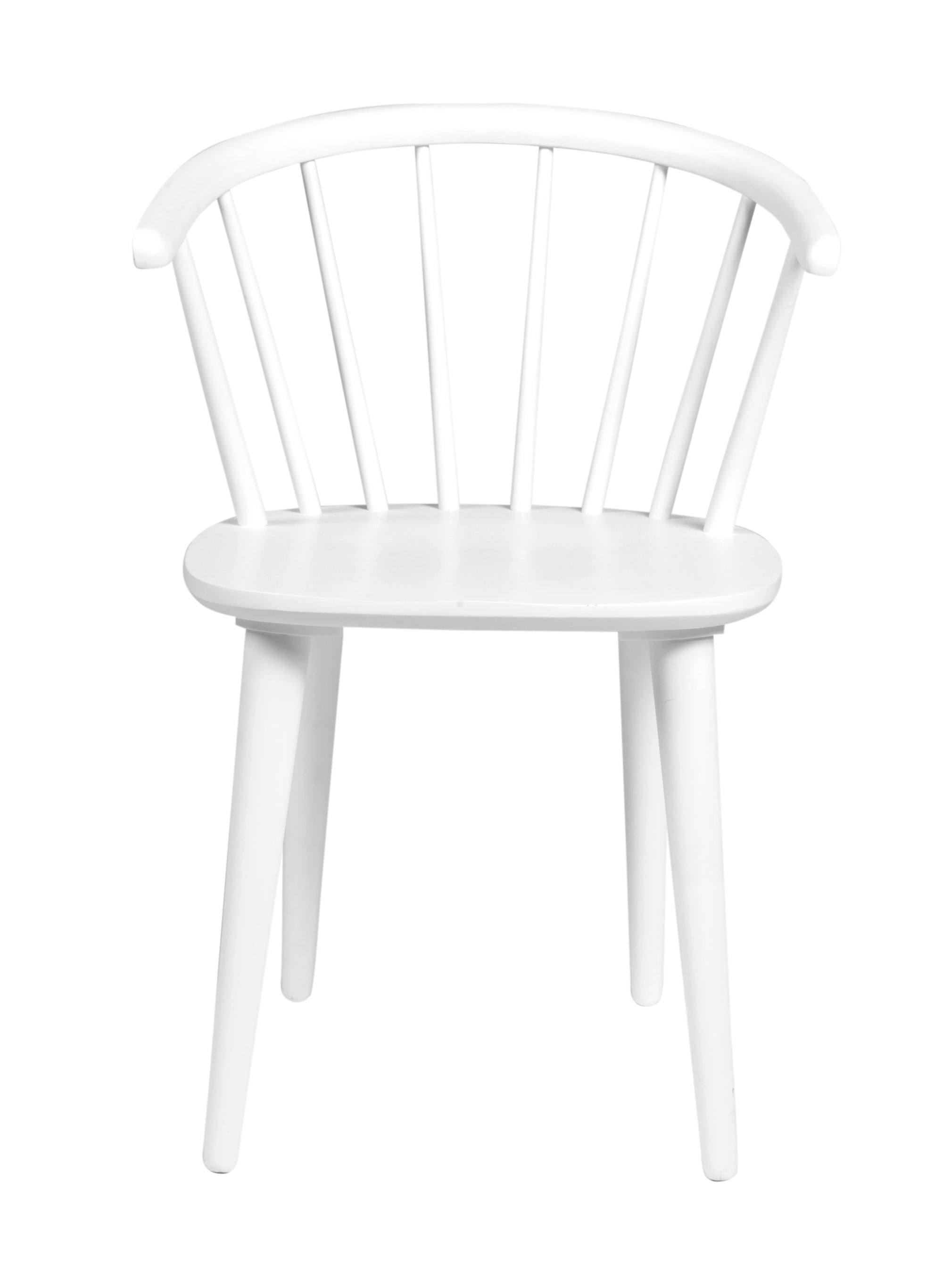 CARMEN Set of 2 Chairs – 2 White Chairs – 8