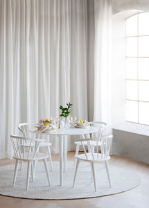 CARMEN Set of 2 Chairs – 2 White Chairs – 7