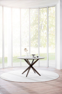 CALVERTON Round Brown Table Ø120 CM – Default Title – 4