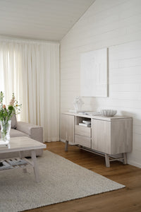 BROOKLYN Sideboard 160CM – Whitewashed – 2