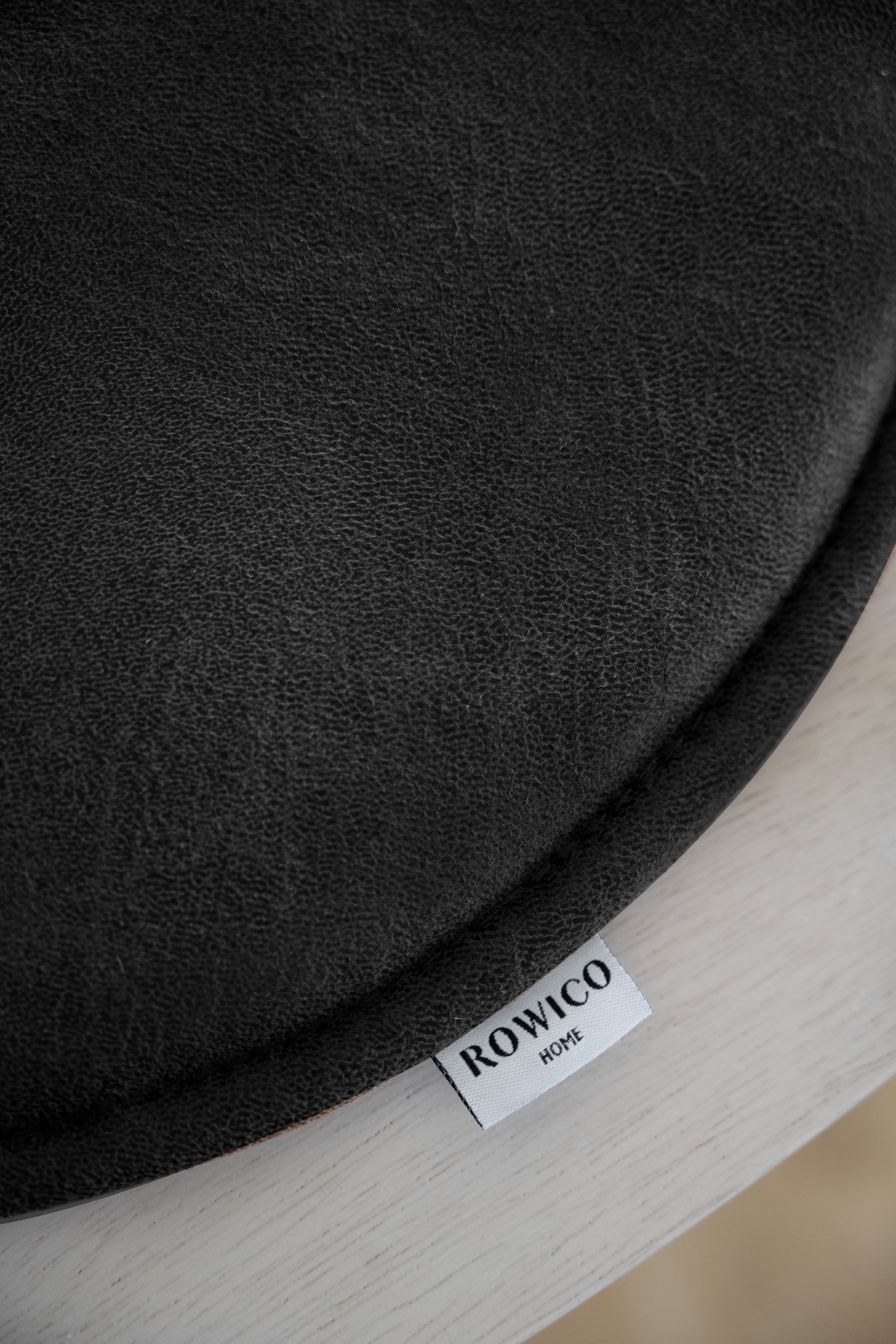 Fulton Round Seat Cushion Ø38 cm – Black – 4