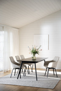 YUMI Extending Table 190/280CM – Standard table – 190 cm / Black – 3