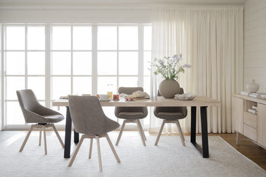 BROOKLYN U Legs Whitewashed Oak Dining Table 220/320CM – Dining table – 4