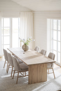 Emmett Dining Table 240 x 95 cm – Whitewash Oak – 2