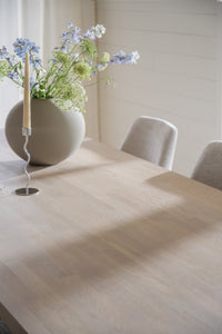 Emmett Dining Table 240 x 95 cm – Whitewash Oak – 3
