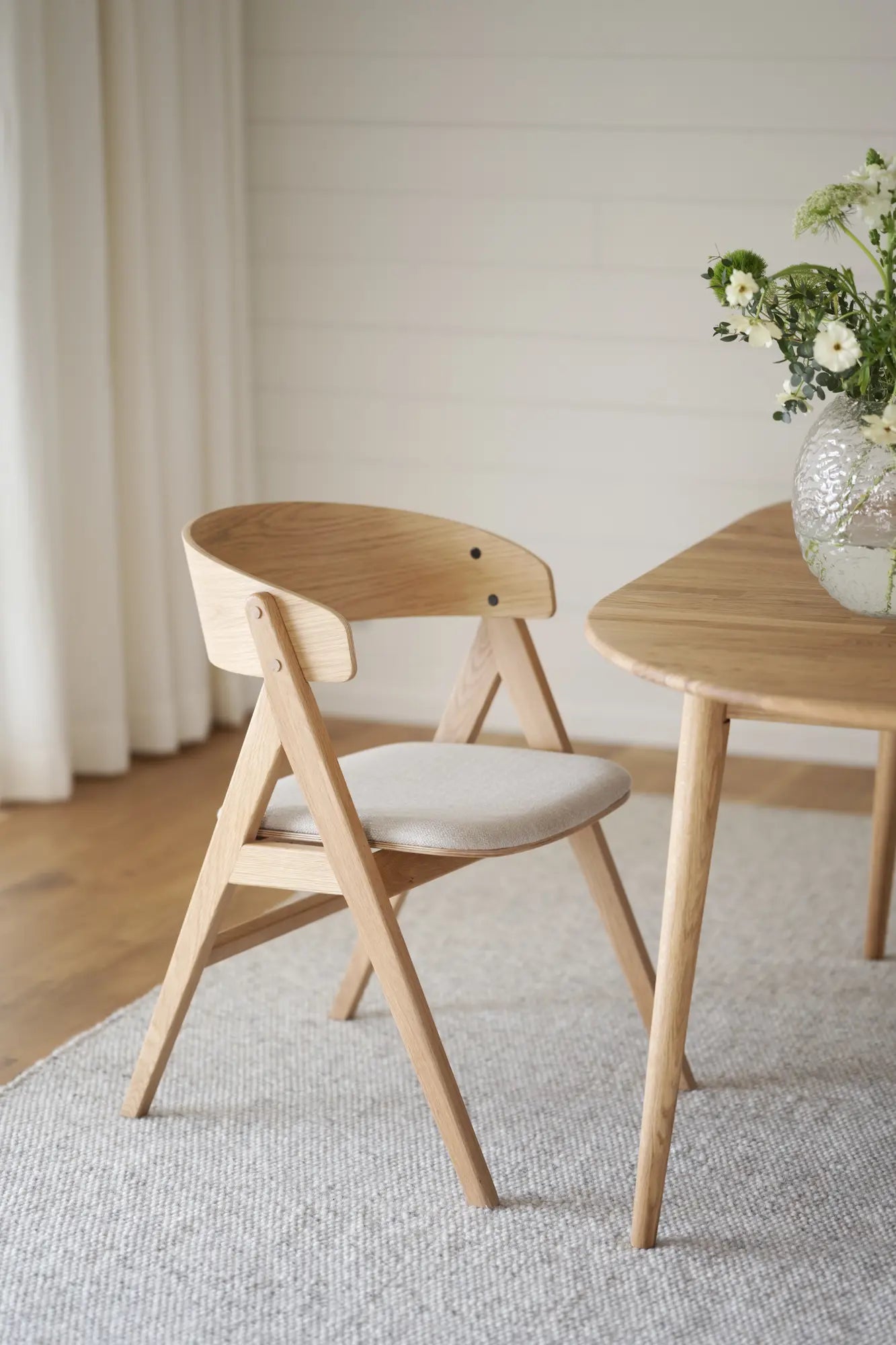 TYLER Ovaler Ausziehtisch aus Eiche 170/210/250CM