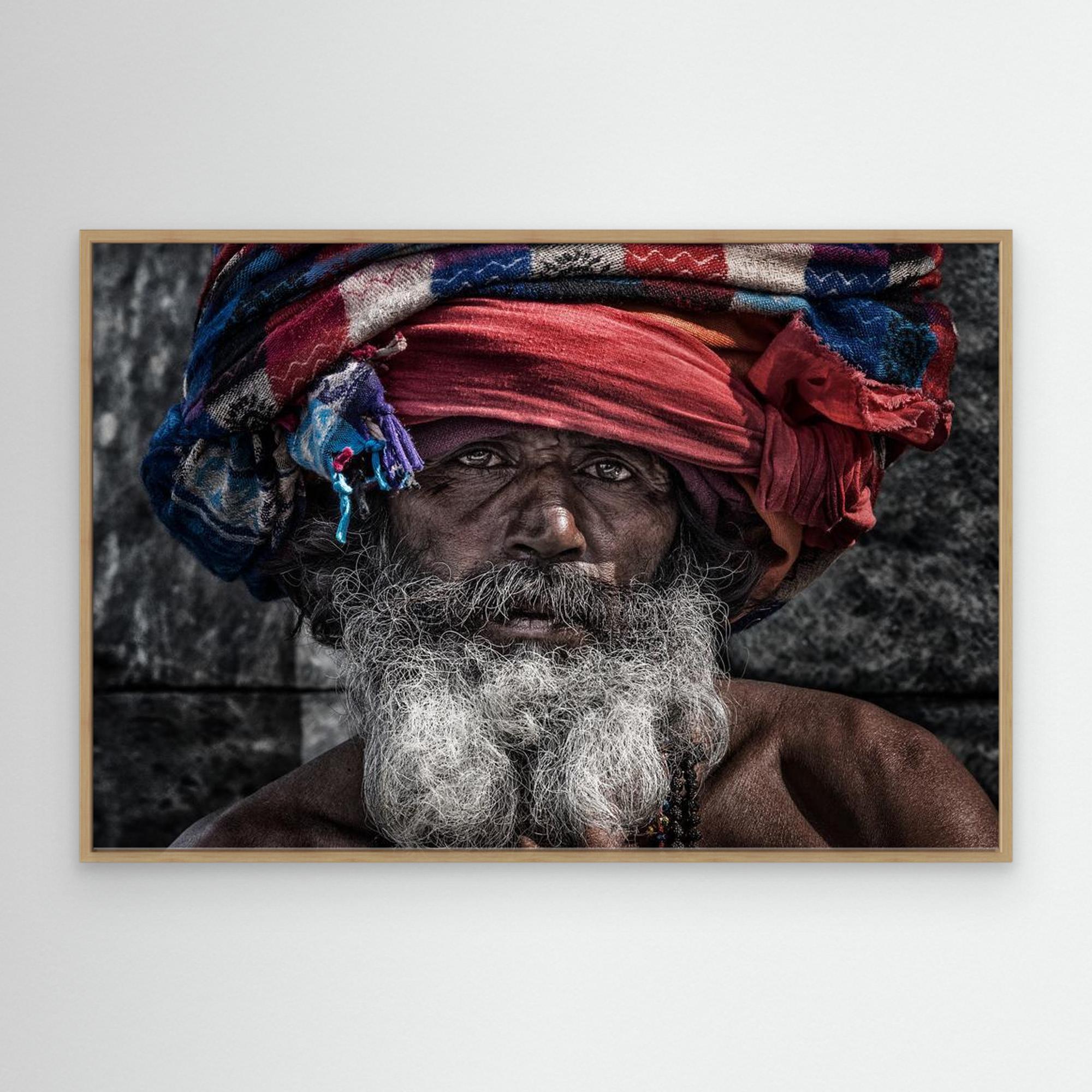 Man at the Pashupatinath Temple - Kathmandu by Joxe Inazio Kuesta Garmendia