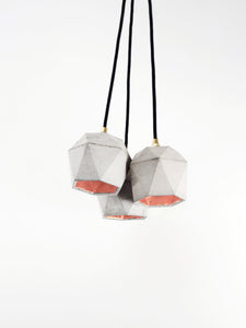 [T2] Concrete Bundle Pendant Light, D40Studio- D40Studio
