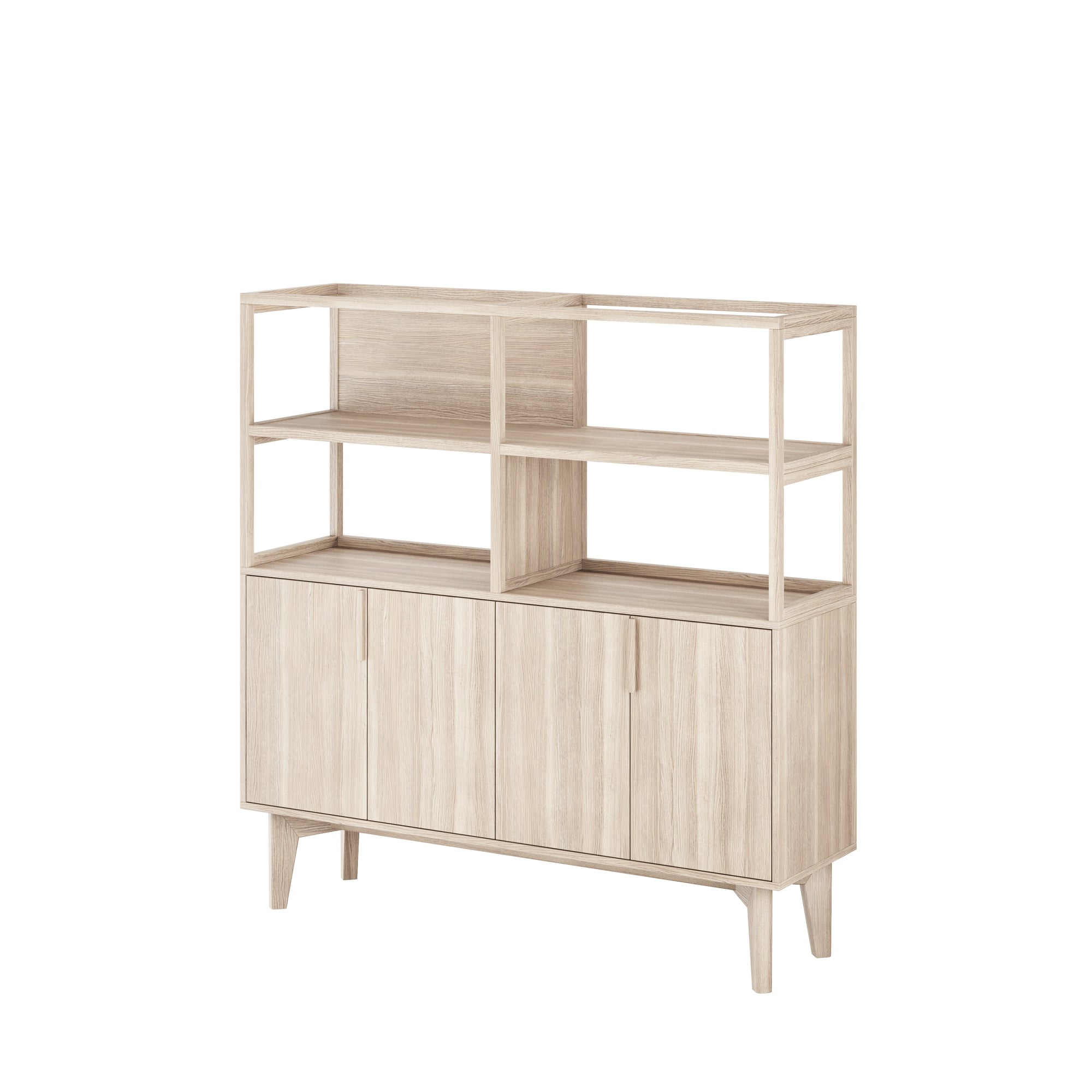 CASØ 550 Sideboard with Wooden Doors and Top Section 142CM