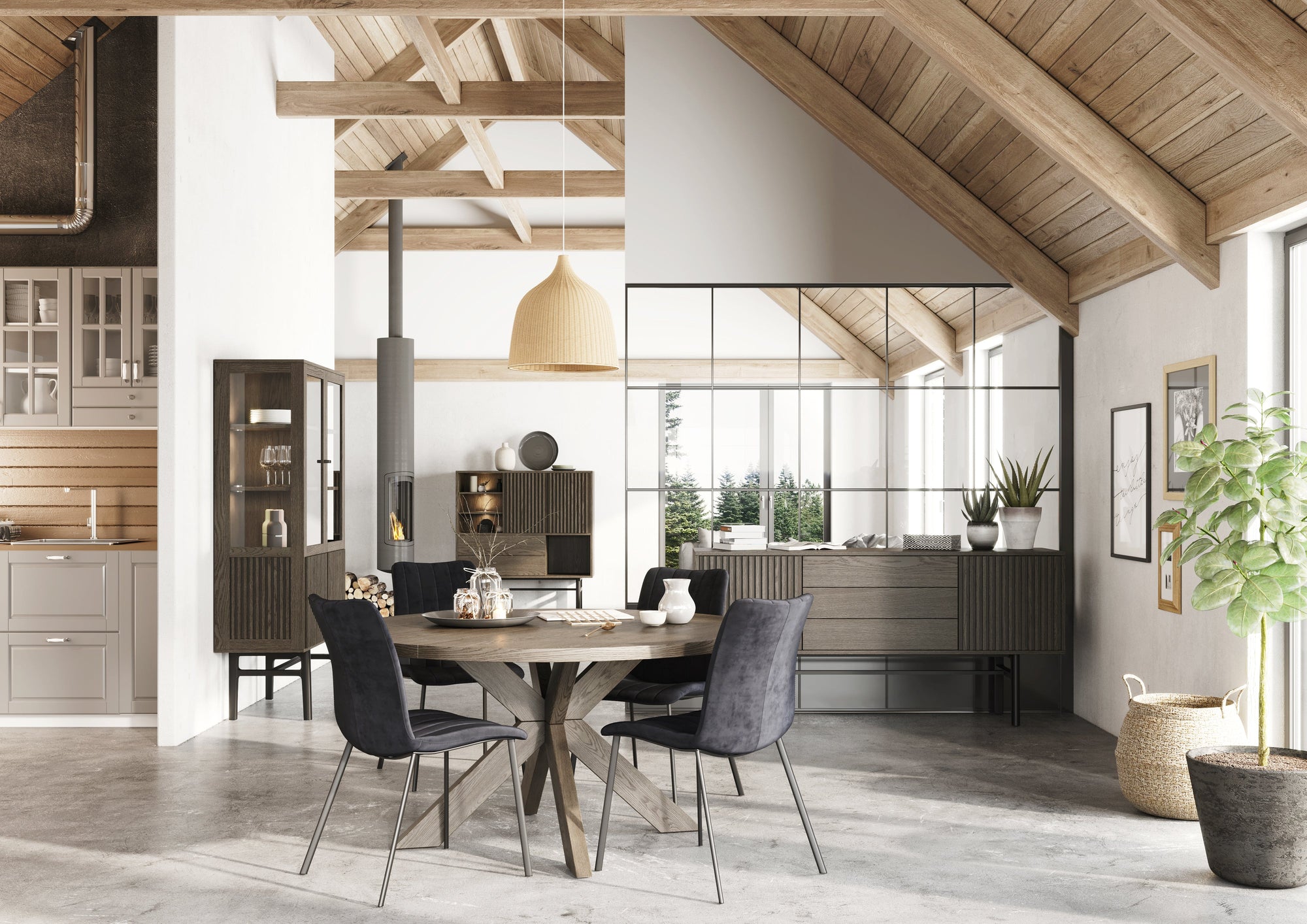 CASØ GRO Dining Table Ø120CM