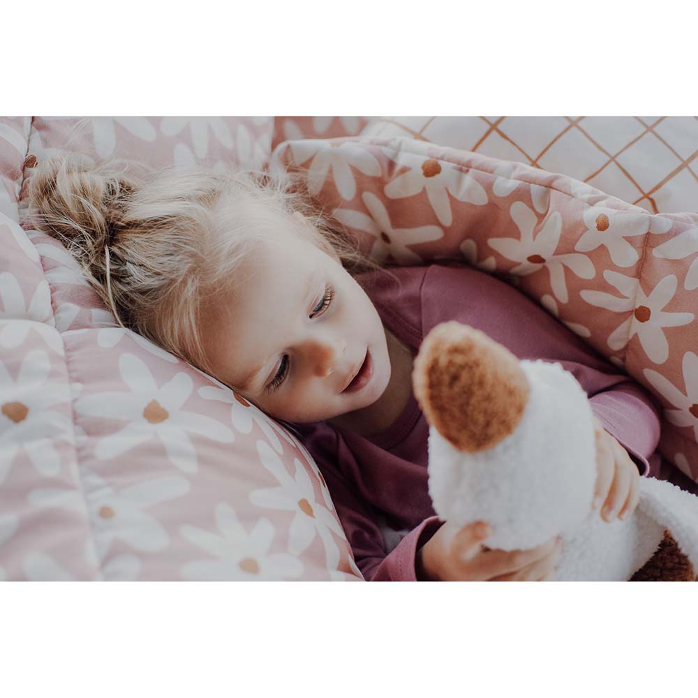 Blush Daisies Bedding Set with Filling by Malomi Kids