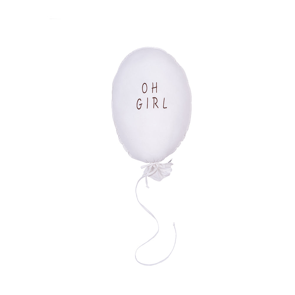 Embroidered Balloon Cushion by Malomi Kids