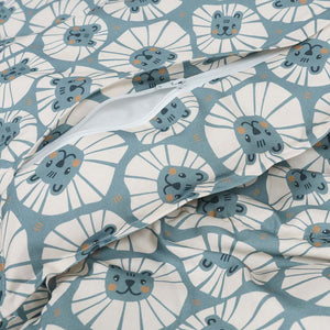 Denim Lions Bedding Set with Filling by Malomi Kids