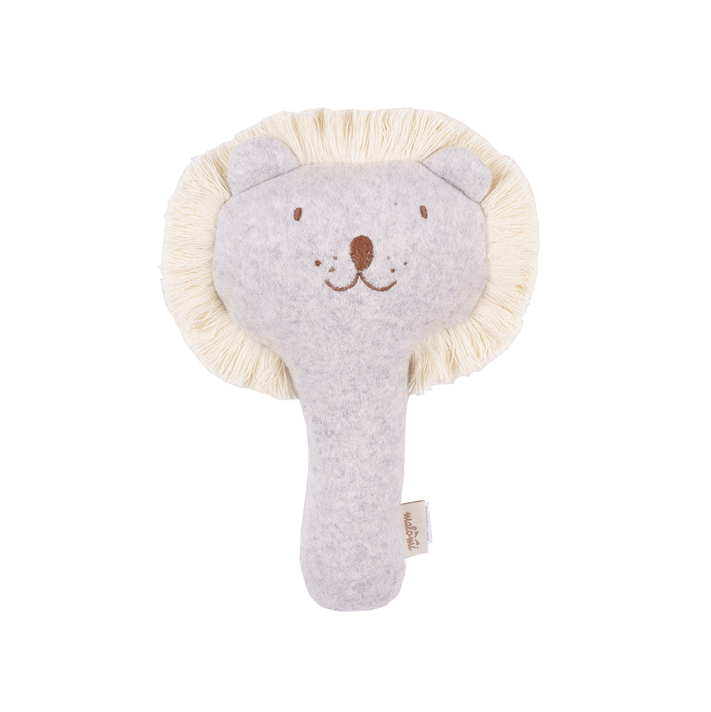 Organic Lion Rattle by Malomi Kids