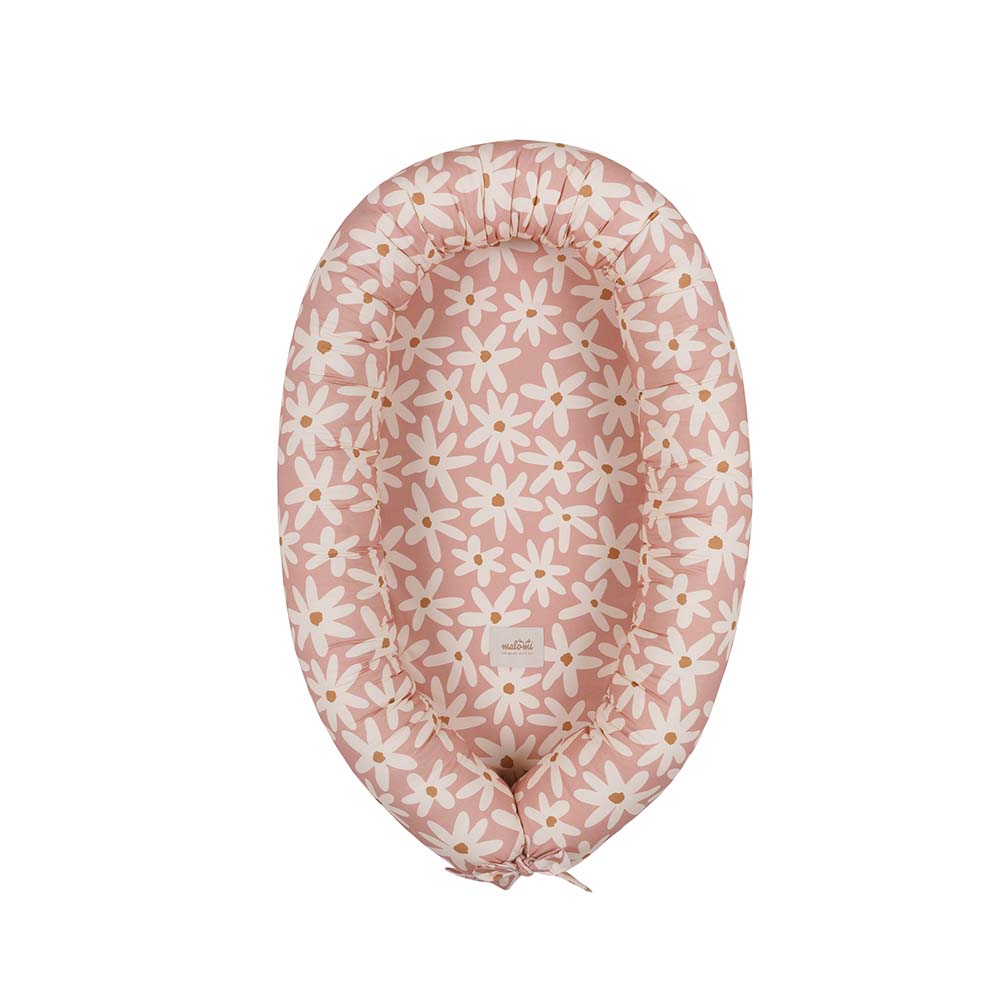 Blush Daisies Baby Nest by Malomi Kids