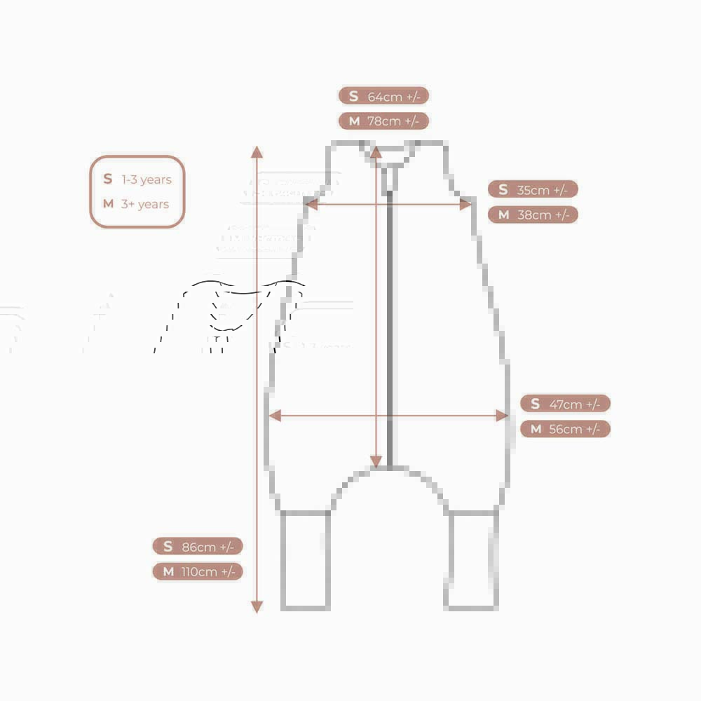 Blush Daisies Sleeping Bag with Legs by Malomi Kids