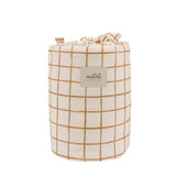 Camel Check Cot Bumper by Malomi Kids