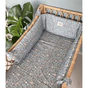 Camel Check Cot Bumper by Malomi Kids