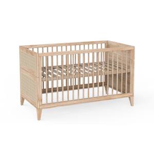 NAMI BOIS Evolutive Bed 70X140 - From Crib to Sofa to Junior Bed