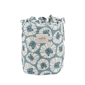 Denim Lions Cot Bumper by Malomi Kids